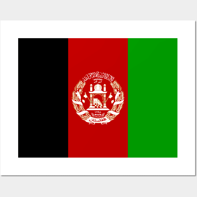 Afghanistan front Wall Art by MarkoShirt